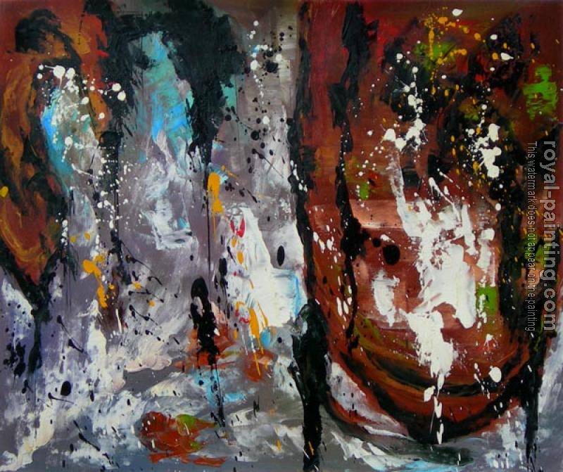 Hand Painted : Modern oil painting Hand Painted : Modern oil painting